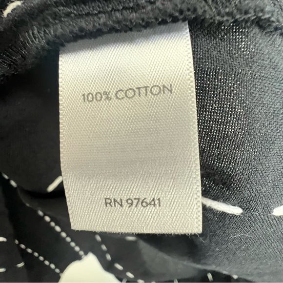 Pure J Jill Easy  A-line Maxi Dress Belted Boho Kantha Quilt Cotton Pockets M - Picture 9 of 16